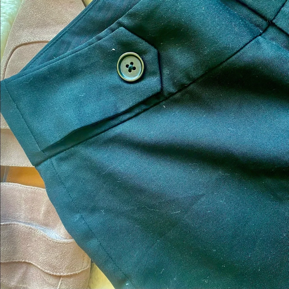 BANANA REPUBLIC | Womens Business Casual Vintage-Style Black Pants Sz 2 - Picture 7 of 8